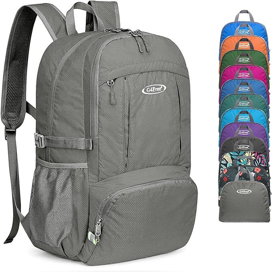 G4Free 40L Lightweight Packable Hiking Backpack, Waterproof Travel Daypack