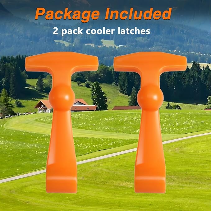 2 Pack Lid Latches Replacements Hard Cooler Handle Grips