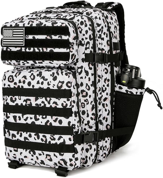 gracedon 35L Military Tactical Backpack with Molle System for Women Men Assault Pack Daypacks for Gym Outdoor Backpacks (Neopard)