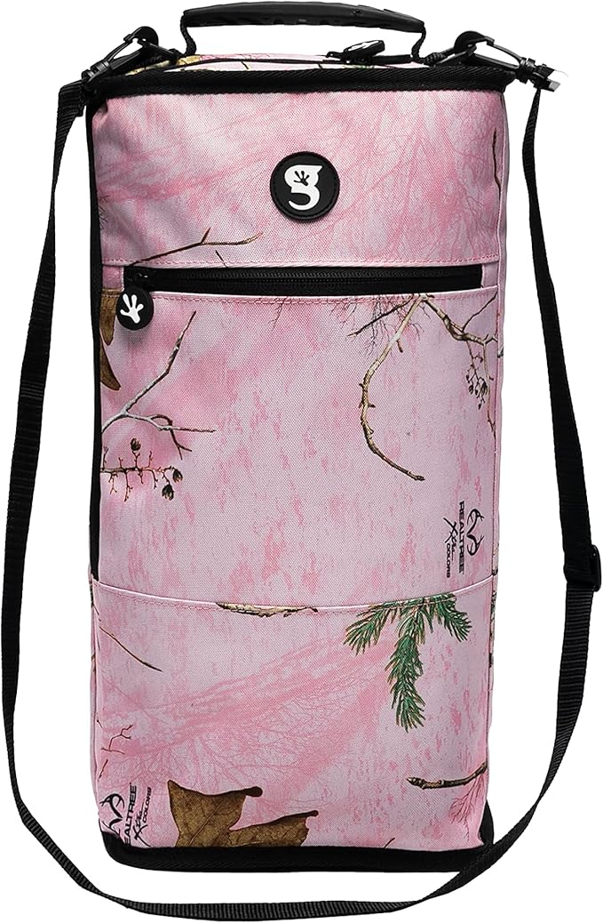 geckobrands Verticool Cooler - Insulated Portable Soft Cooler Bag with Adjustable Shoulder Strap, Holds 9 Cans or 2 Wine Bottles, Perfect for Beach, Picnics, and Outdoor Activities