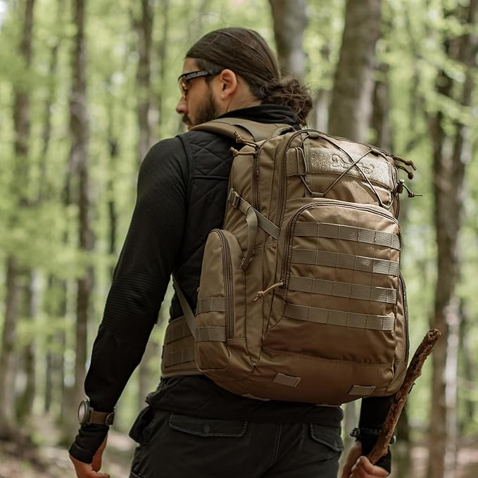 Mardingtop Military Tactical Backpack for Men 40L Molle Rucksack Assault Pack EDC Daypack for Hiking,Travel,Camping, Hunting
