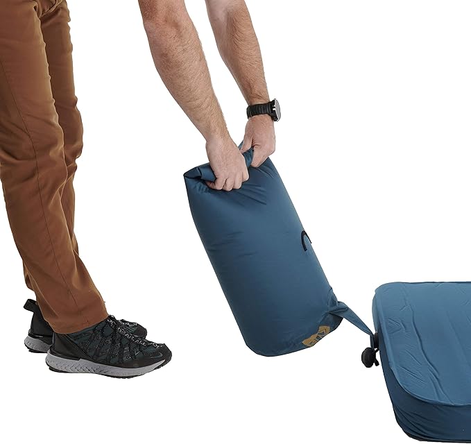 Kelty Waypoint SI Sleeping Pad, 3" Thick, Super-Soft Stretch Fabric & Air-Filled Foam Construction, Oversized for Active Sleepers