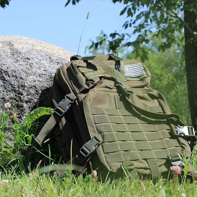 50L Expeditionary Tactical Backpack - Large Molle Bag