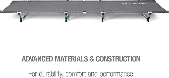 Helinox Lite Cot Ultra-Light, Portable Camping Cot, Compact, Collapsible, Backpacking, Foldable Camping Bed