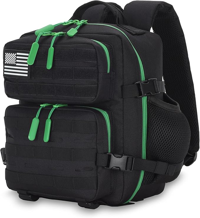 9L Mini Tactical Backpack for Men and Women Tactical Backpack Small for Hiking Small Tactical Bag Fitness Pack