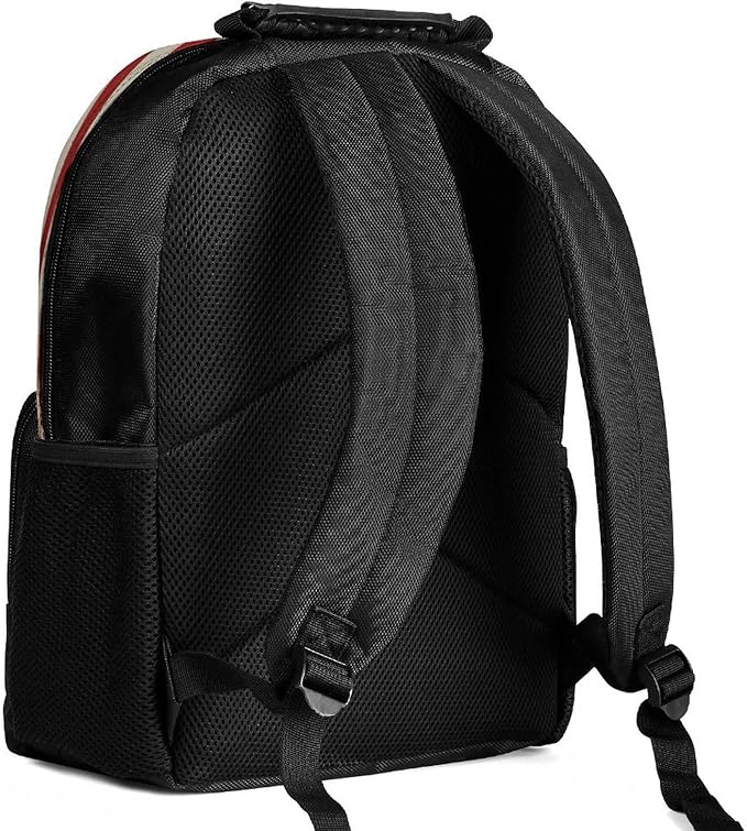Rucksack Multipurpose Anti-Theft Big Capacity Shoulder Bag, USA 250th Anniversary Patriotic Independence Celebration Art Travel Hiking Camping Rucksack With Side Pockets