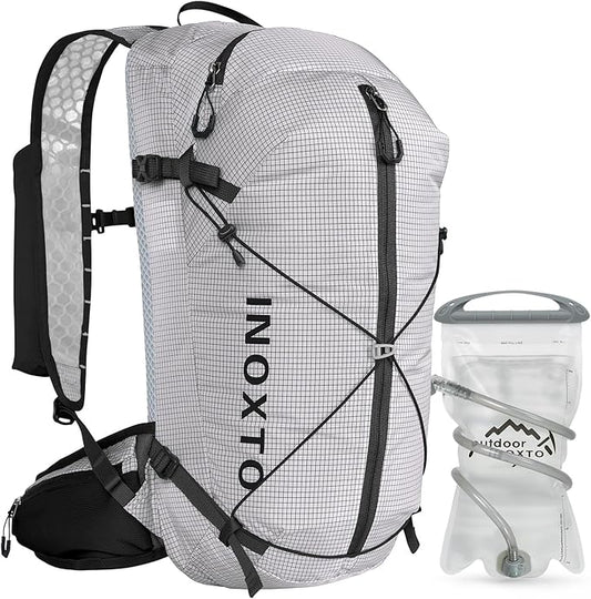 IX INOXTO Hydration Backpack, 20L Multipurpose Hiking Backpack with 2L Water Bladder, Water Backpack Insulated Hydration Pack Ideal for Hiking and Cycling