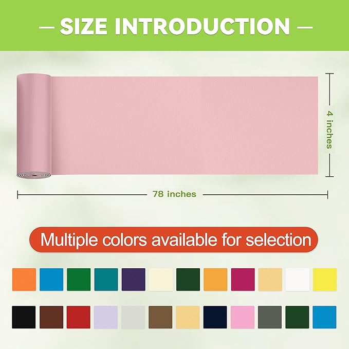 Awning Repair Tape,Tent Patch kit,Waterproof Repair Tape kit of RV Awning,Boat Covers,Canvas,Vinyl Fabric,Tarp,Sail-4x78in（Pink）