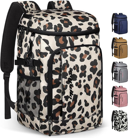 Capolo Cooler Backpack Insulated Waterproof for Women Men,36/45 Cans Lunch Backpack Coolers Leak Proof Soft Cooler Bag Ice Chest for Camping Beach