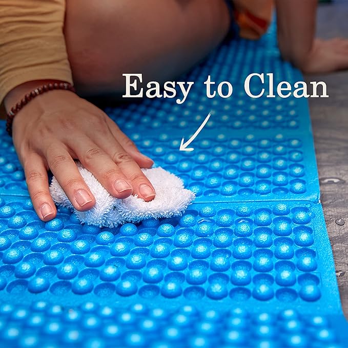 Coleman River Rest Lightweight Sleeping Pad, Comfortable Egg-Carton Design & Insulating Foam for Warmth, Camp Pad Weighs Less Than 1 Pound