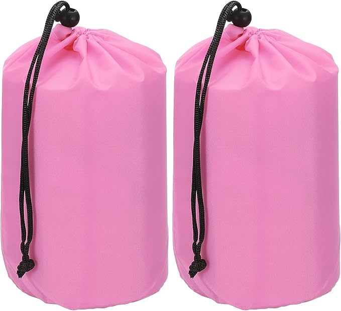 PATIKIL Stuff Sack, Waterproof Outdoor Storage Sack Portable Drawstring Dust Flap Bag Lightweight Sleeping Bag for Camping Hiking Travel