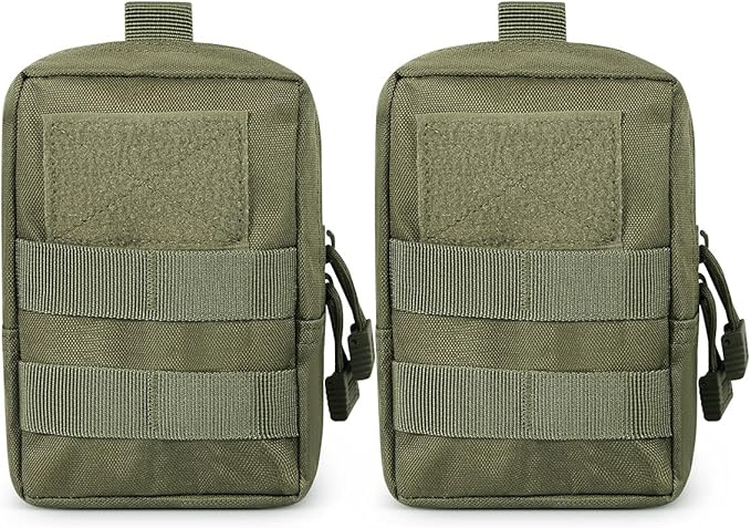 Gogoku 4-Pack Molle Pouch Tactical Molle Pouches Compact Utility EDC Waist Bag Pack