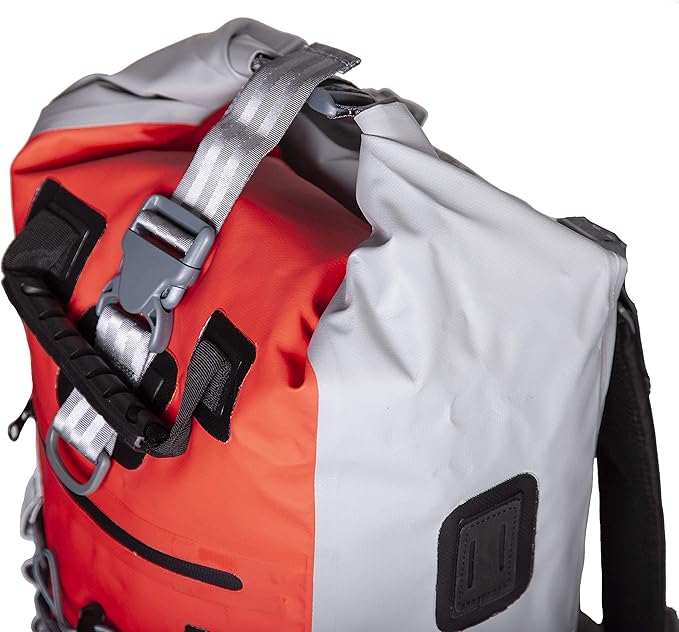 Rockagator Waterproof Backpack - HYDRIC Series Water Proof Floating Dry Bag River Pack (Red Rock, 40 L)