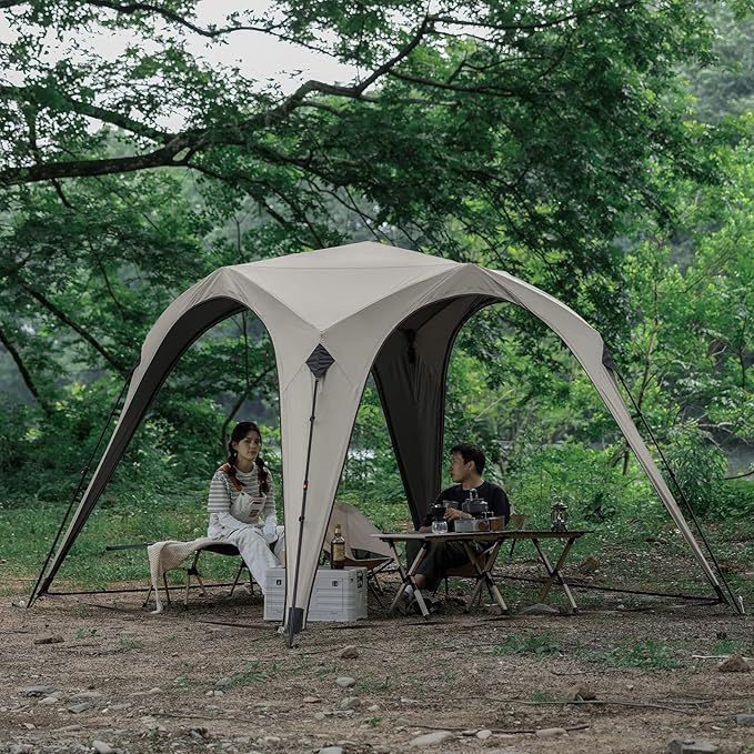 Camping Sun Shelter Easy Setup Instant Canopy Automatic Pop up Tent for Camping Tent for Family Outdoor Picnics