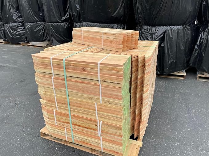 Sandbaggy 3 Ft Wood Stakes (1" X 3" X 36") - Made in The USA - 3" Extra Wide Stakes for Concrete Forms, Garden, Yard, Grading, Survey, Plants, Signs (Douglas Fir Wood, 625)