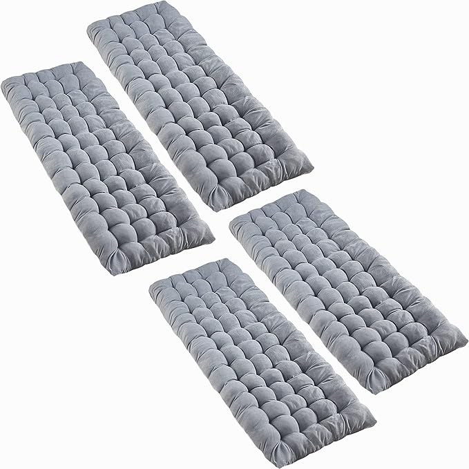 Vaygway Outdoor Camping Cot Pads Mattress- Soft Comfortable Lightweight Thick Cotton Sleeping Cot- Portable Hiking, Traveling, Backpacking Waterproof Bottom Pad Mattress
