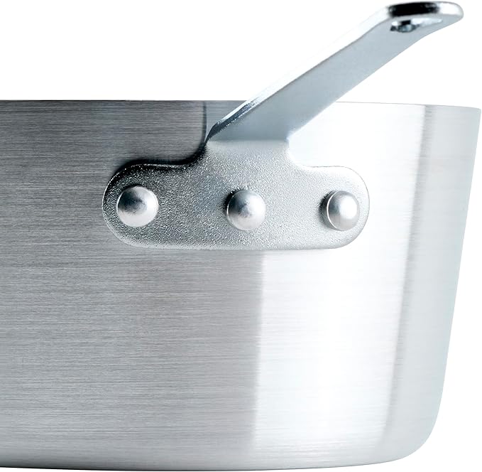 Winco Heavy-Duty Aluminum Tapered Sauce Pan, 3mm, 2.5 Quart