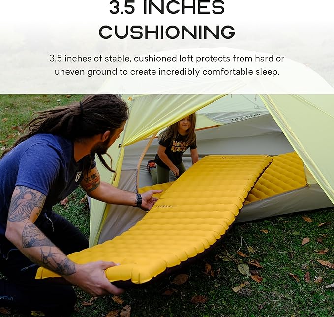Nemo Equipment Tensor Trail Ultralight Insulated Sleeping Pad - Regular (72"x20") - Mango/Huckleberry