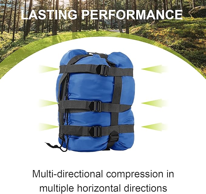 Compression Sack for Sleeping Bag Store Ultralight Sleeping Bag Compression Stuff Sack 15l 25l Space Saving Gear for Travel Camping Hiking Outdoor