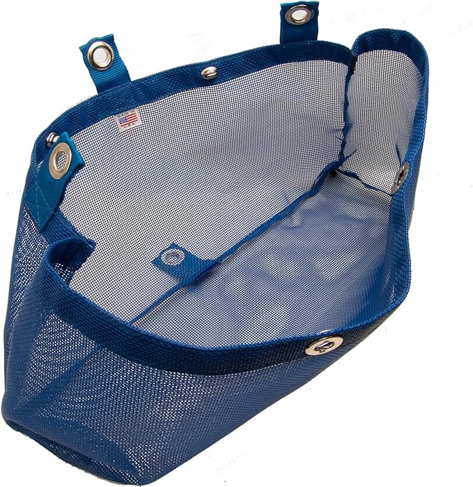 Northwest Tarp & Canvas Rope/Anchor Bag, Blue Mesh, Heavy Duty, Great for Boats or Shore Lines