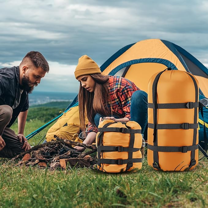 Compression Sack for Sleeping Bag Store Ultralight Sleeping Bag Compression Stuff Sack 15l 25l Space Saving Gear for Travel Camping Hiking Outdoor