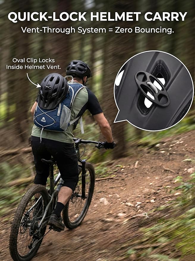 Hydration Hiking Backpack, Water Hiking Backpack, Hydration Backpack with 15l Water Bladder, Runinnng Backpack for Men Women for Cycling Campling