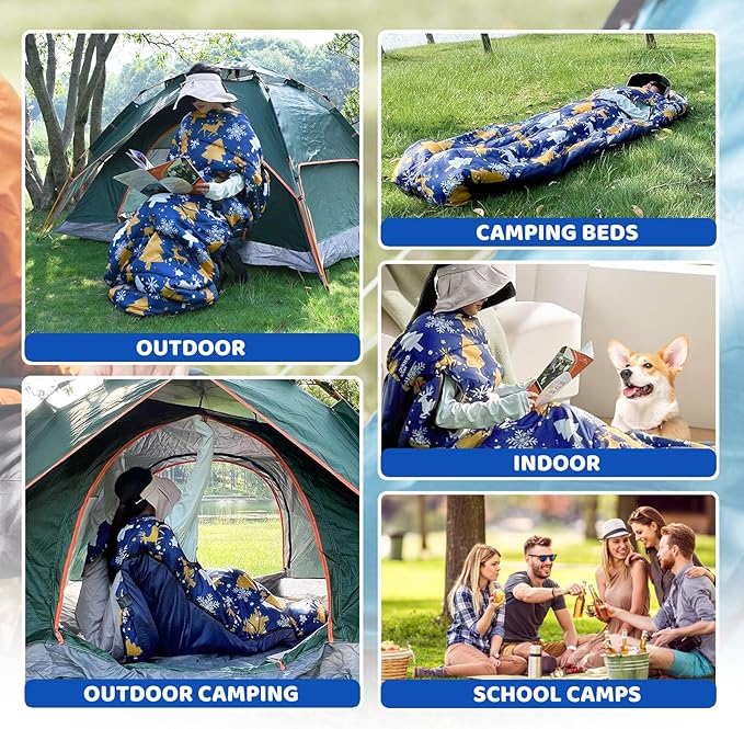 KINGROCK Sleeping Bags for Adults Backpacking Lightweight Waterproof- Cold Weather Sleeping Bag