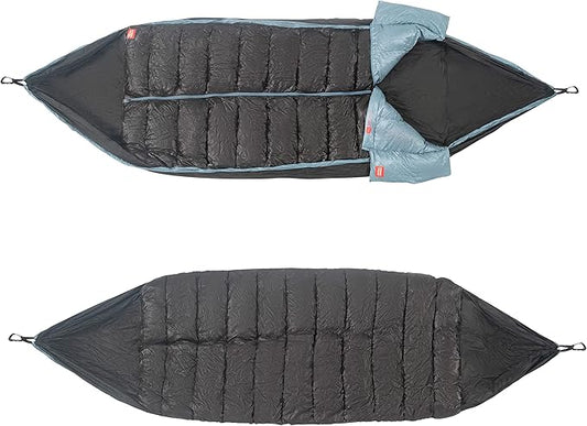 GRAND TRUNK Evolution 20 Down Hammock – Cold Weather Hammock with Integrated Sleeping Bag & Underquilt, 20°F Rated, Lightweight Camping & Backpacking Hammock