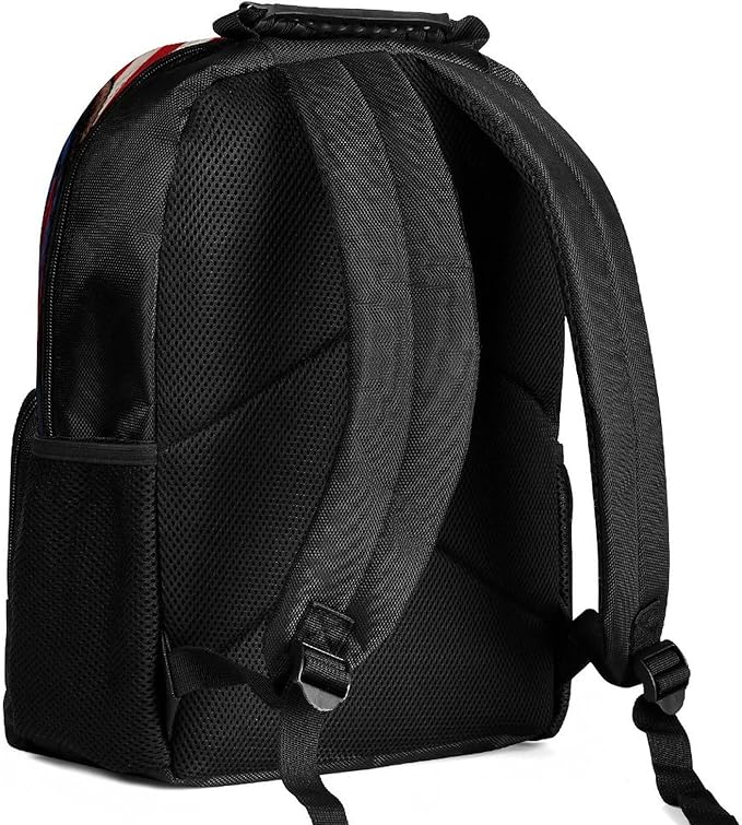 Casual Daypack Multipurpose Anti-Theft Large Capacity Carry On Bag, USA 250th Anniversary Patriotic Independence Celebration Art Casual Daypack Climbing Shoulder Bag With Padded Straps