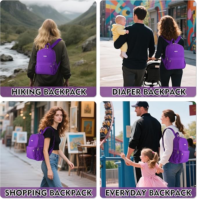 AOTIAN Lightweight Small Hiking Backpack for Women - Durable Water-Resistant Daypack for Travel, Camping & Outdoor Adventures