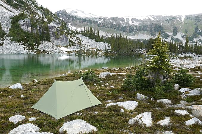 Drop + Dan Durston X-Mid Tent – Ultralight, Double Walled, Backpacking and Thru Hiking Shelter, Simple Pitch, Fully Waterproof, Supported by Trekking Poles