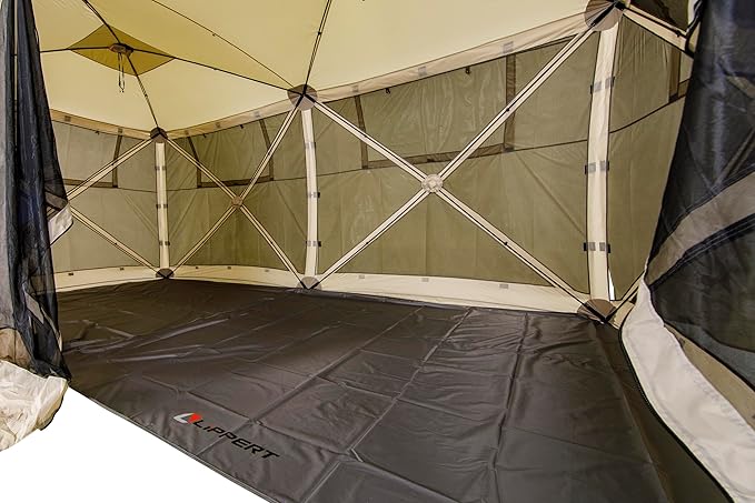Picnic Popup Gazebo Removable Floor - 16' x 8'