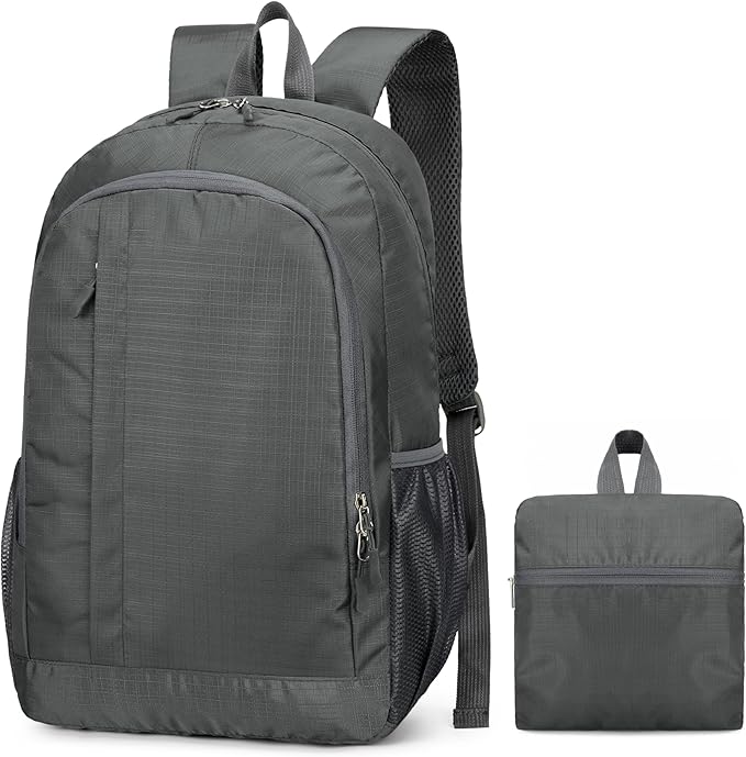 Ultra Lightweight Packable Hiking Backpack Small Foldable Travel Hiking Camping Daypack Casual Outdoor Day Bag for Men Women 25L