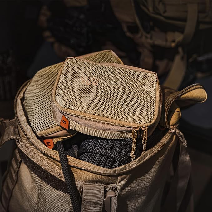 MAUHOSO Packing Cubes Set for Travel, Luggage Packing Organizers with Zipper,Travel Essentials for Backpack Tactical Packing Cubes