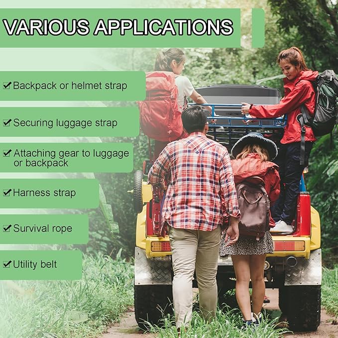 CooBigo Polypropylene Webbing Strap 3/4" Durable Poly Strapping 12 Yards 3/4 inch Wide Webbing Strap for Backbag,Pool Solar Cover,DIY Crafting,Pet Collar,Outdoor Gear