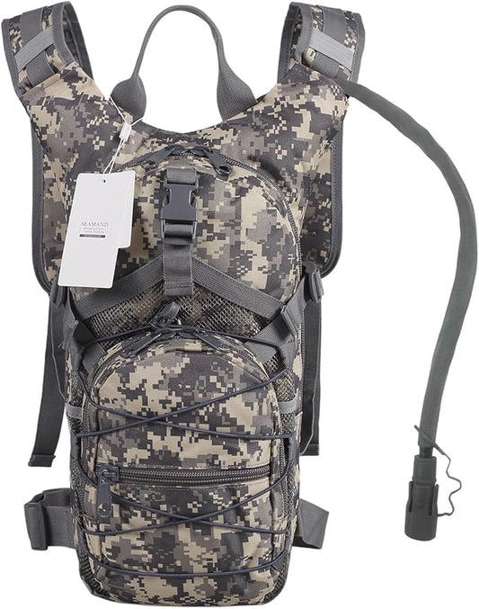 Hydration Backpack with 3L Water Bladder for Hiking and Climbing