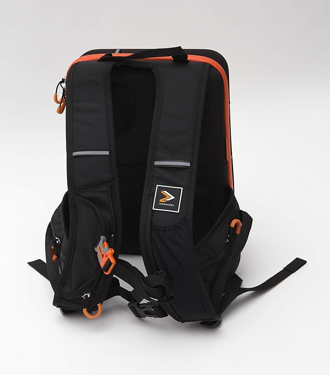 Backpack Pro, for Men and Women, Waterproof Anti-Theft Laptop Backpack for Commuting and Travel, Lightweight for Running, Cycling, and Outdoor Lifestyles, Orange