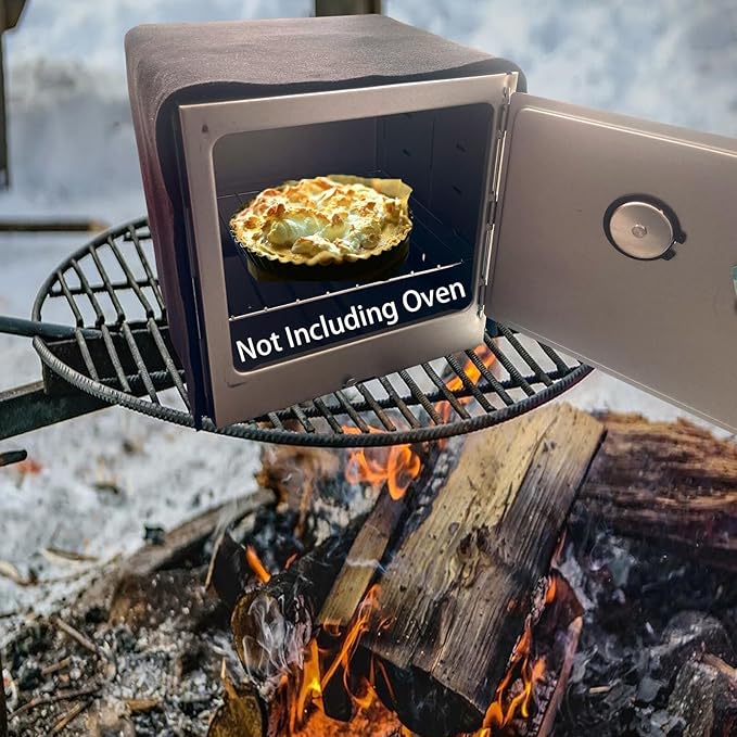 Camping Oven Cover Thermal Insulated Blanket Cover for Foldable Camp Oven- Quickly Heats Up and Maintains Temperature