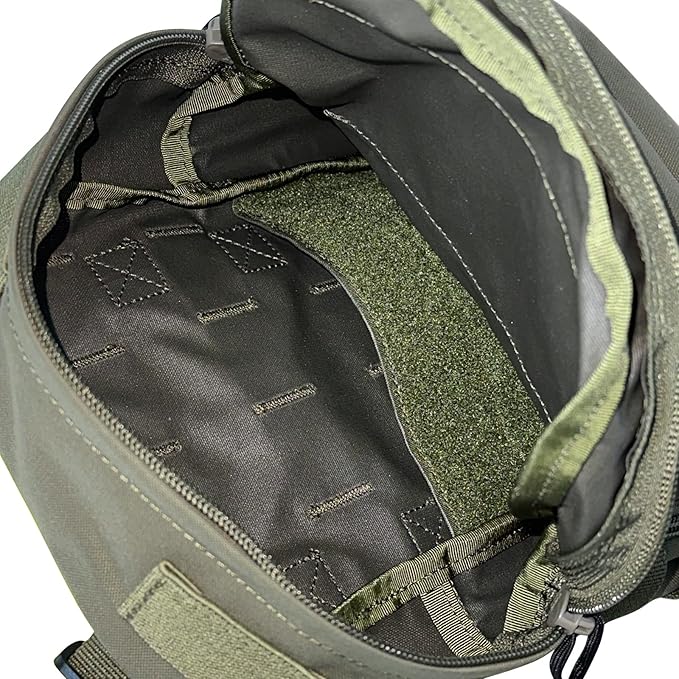 Tactical Hydration Backpack for 2L Hydration Bladder, Lightweight Hydration Backpack MOLLE Water Carrier for 2L Hydration Bladder Reservoir Pack for Hiking Biking Running Climbing