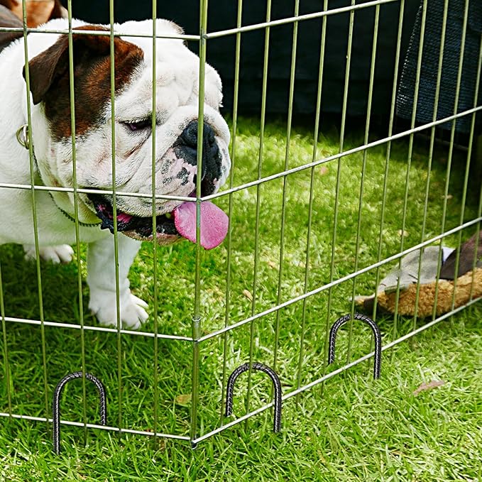 12 Inch Rebar Stakes,8 Packs Heavy Duty Metal J Hook Garden Ground Stakes for Camping Tent Canopy or Supporting for Garden Landscapes Fences Stakes(J Shape-Black, J-12 x5/16-8pcs)