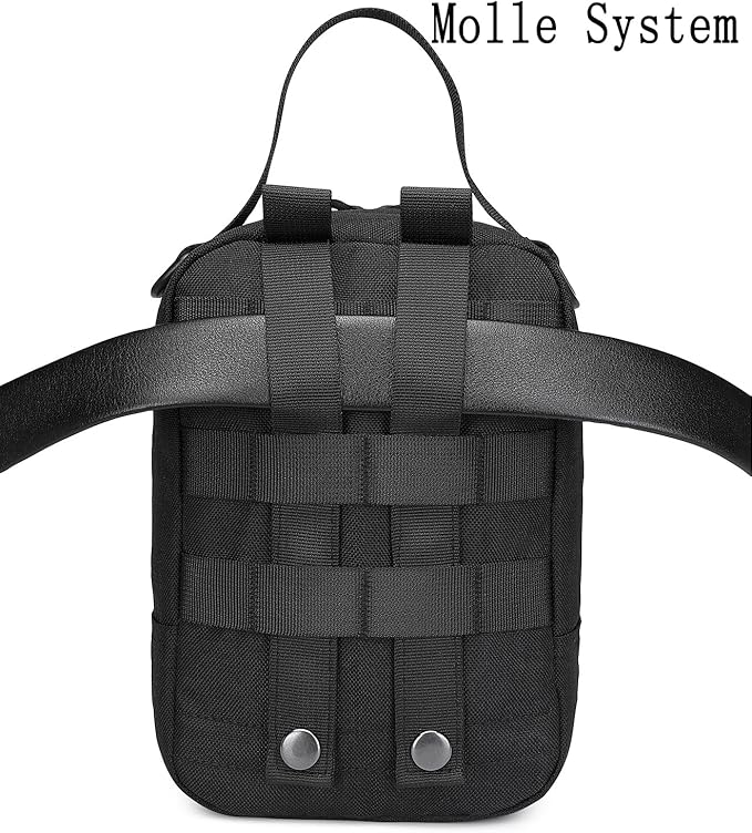 ATBP Tactical Soft Cooler Sholder Bag for Militray Backpack 6 Cans Insulated Cooler Molle Pouch for Picnic, Beach, Work, Trip, Camping
