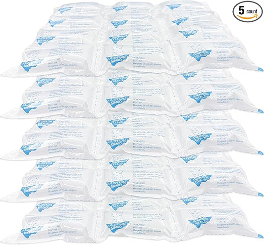 Dry Ice Packs for Shipping Frozen Food Long Lasting, Reusable Cold Packs Sheets for Cooler, Freezer Packs for Lunch Boxes