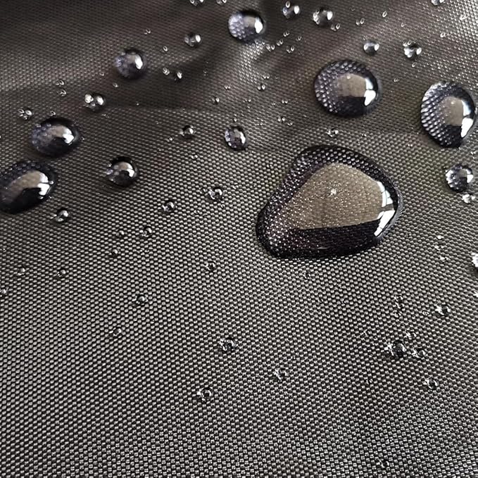 Tent Trailer Cover Travel Trailer Roof Cover Rv Roof Top Tent Camper Trailer Cover Features Covered Air Vents & Cinching Straps for Rv Storage and Organization
