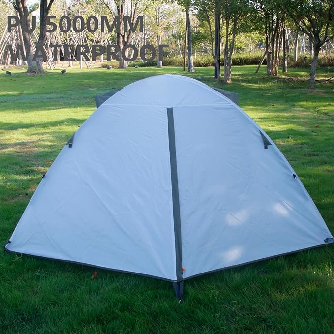 HILLMAN 1/2/3/4 Person Tents for Camping Instant Lightweight Backpacking Tents Easy Set Up Waterproof Family Camping Tent with Rainfly & Carry Bag Portable Dome Tent for Camping Hiking & Traveling