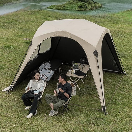 Camping Sun Shelter Easy Setup Instant Canopy Automatic Pop up Tent for Camping Tent for Family Outdoor Picnics
