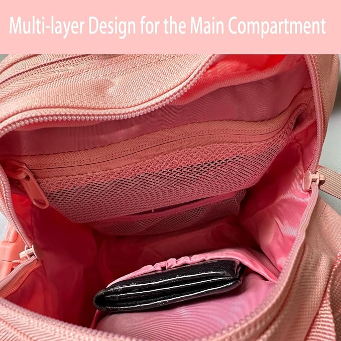 Mini Tactical Backpack for Men and Women, 9L Small Molle Backpack for Woman Military Backpacks for Gym, Hiking, Daily, Travel, Camping (Black)