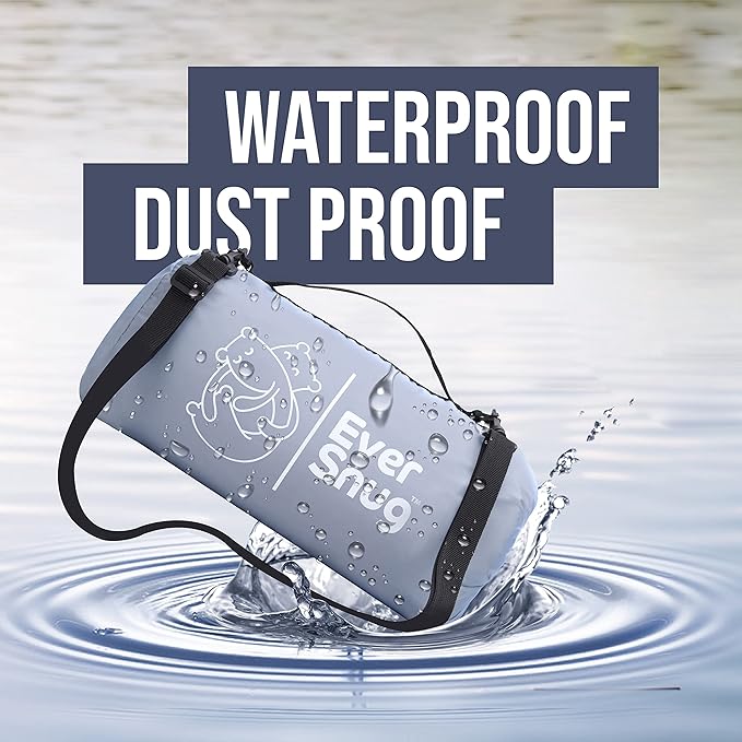 EverSnug Large Waterproof Outdoor Blanket - Extra Thick Premium Quilted Fleece, Waterproof & Windproof, Great for Camping, Picnics, Beaches, Stadiums, Dogs