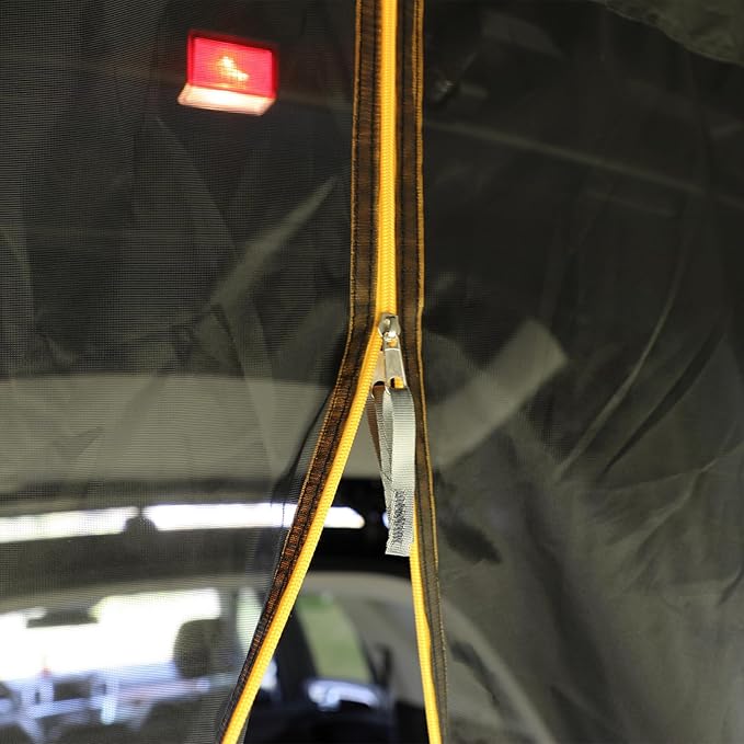 2025 New SUV Tailgate Tent with Poles Waterproof Windproof, Car Camping Accessories Awnings & Shelters, for Medium to Large Size SUV/Van/MPV/CUV (Large)