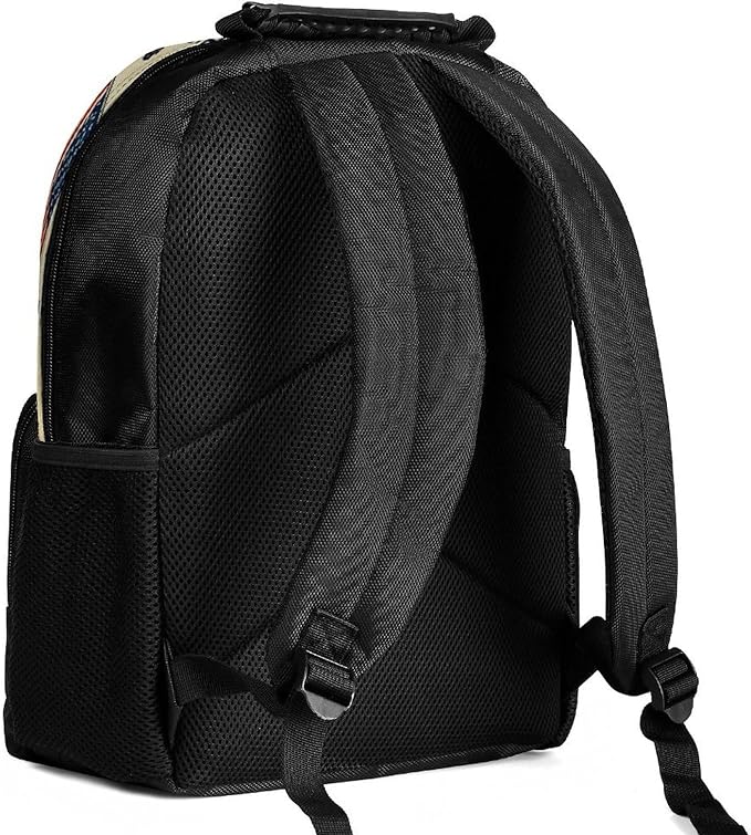 Adults Lightweight 250th Anniversary 1776-2026 Patriotic Freedom Art Rucksacks Large Capacity Bookbag With Adjustable Shoulder Straps for Trekking Outdoors Bicycle
