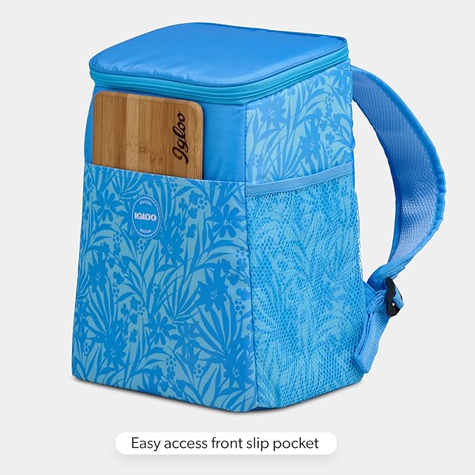 Igloo Print Essentials Insulated Backpack Cooler | 18 Can Capacity